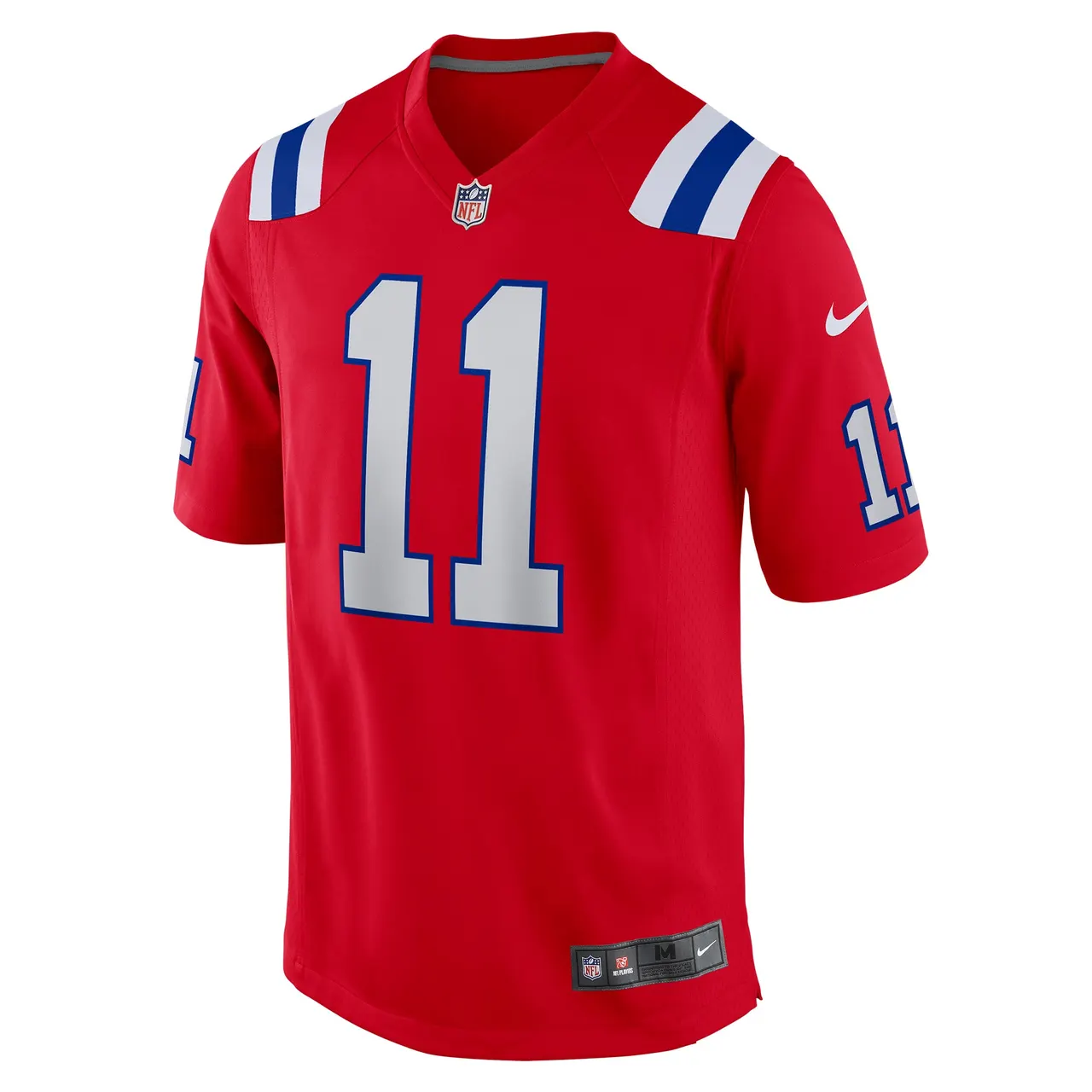 Drew Bledsoe New England Patriots Nike Game Retired Player Jersey - Navy - Image 6