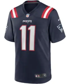Drew Bledsoe New England Patriots Nike Alternate Retired Player Game Jersey - Red - Image 6