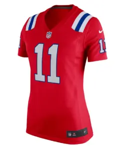 Drew Bledsoe New England Patriots Nike Women's Game Retired Player Jersey - Navy - Image 5