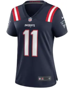 Alternative view of Drew Bledsoe New England Patriots Nike Women's Game Retired Player Jersey - Navy