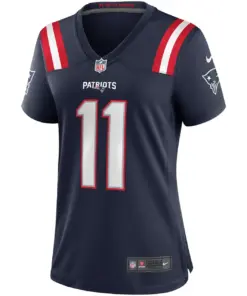 Drew Bledsoe New England Patriots Nike Women's Retired Player Game Jersey - Red - Image 6