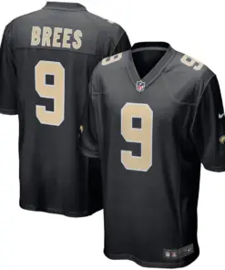 Drew Brees New Orleans Saints Nike Event Game Jersey - Black
