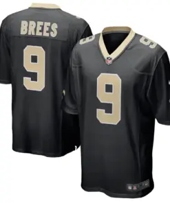 Drew Brees New Orleans Saints Nike Team Color Game Jersey - Black