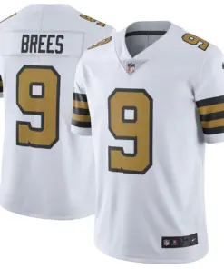 Alternative view of Drew Brees New Orleans Saints Nike Color Rush Vapor Untouchable Limited Player Jersey - White