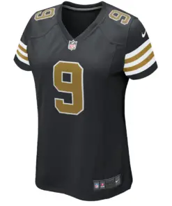 Drew Brees New Orleans Saints Nike Women's Alternate Game Jersey - White - Image 6