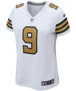 Drew Brees New Orleans Saints Nike Women's Alternate Game Jersey - White - Image 3