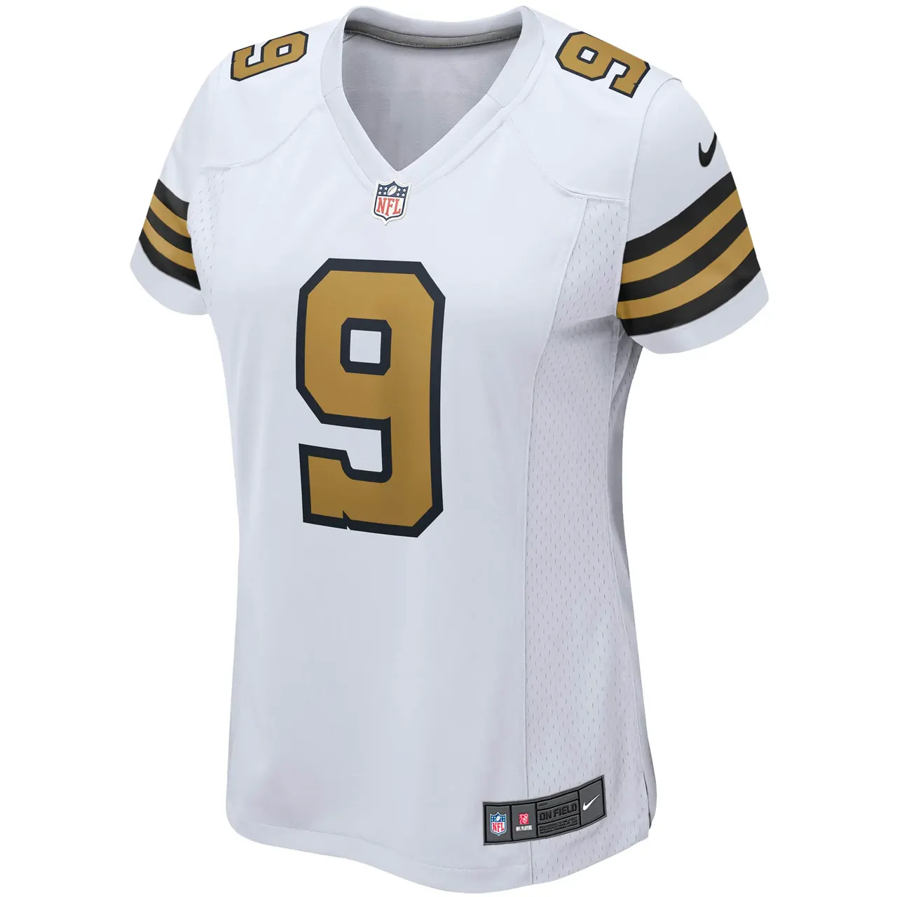 Drew Brees New Orleans Saints Nike Women's Alternate Game Jersey - White - Image 3