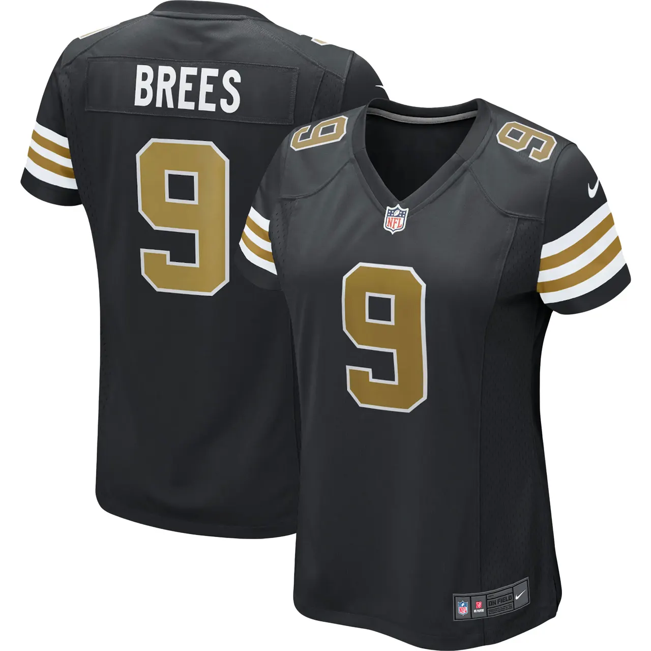 Drew Brees New Orleans Saints Nike Women's Alternate Game Jersey - White - Image 14