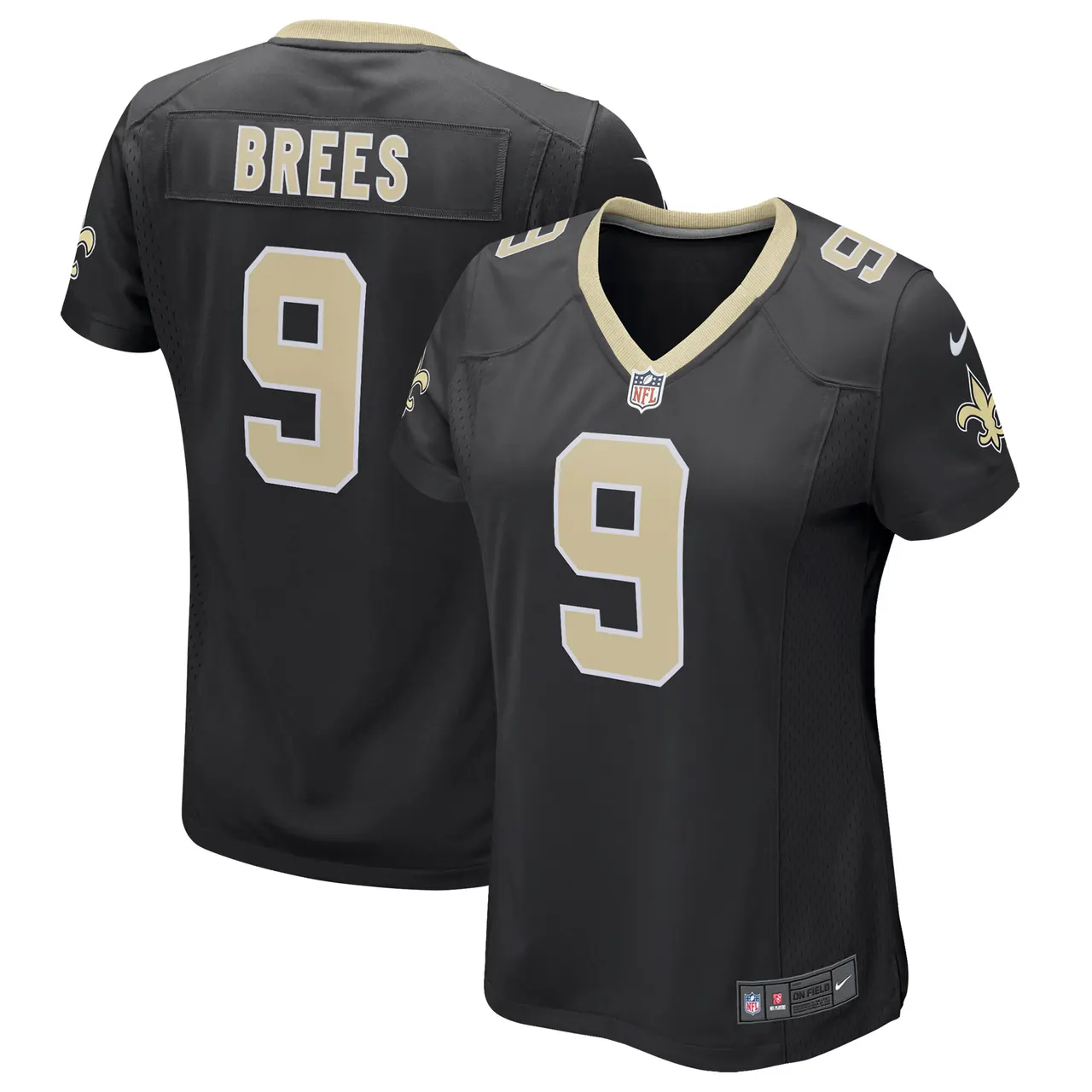 Drew Brees New Orleans Saints Nike Women's Alternate Game Jersey - White - Image 20