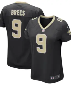 Drew Brees New Orleans Saints Nike Women's Game Player Jersey - Black