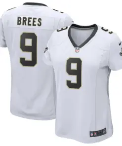 Drew Brees New Orleans Saints Nike Women's Game Player Jersey - White