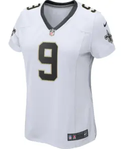 Drew Brees New Orleans Saints Nike Women's Game Player Jersey - White - Image 3