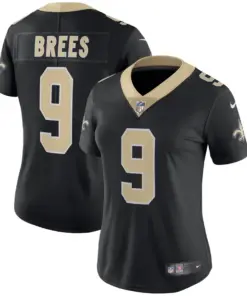 Drew Brees New Orleans Saints Nike Women's Vapor Untouchable Limited Player Jersey - Black