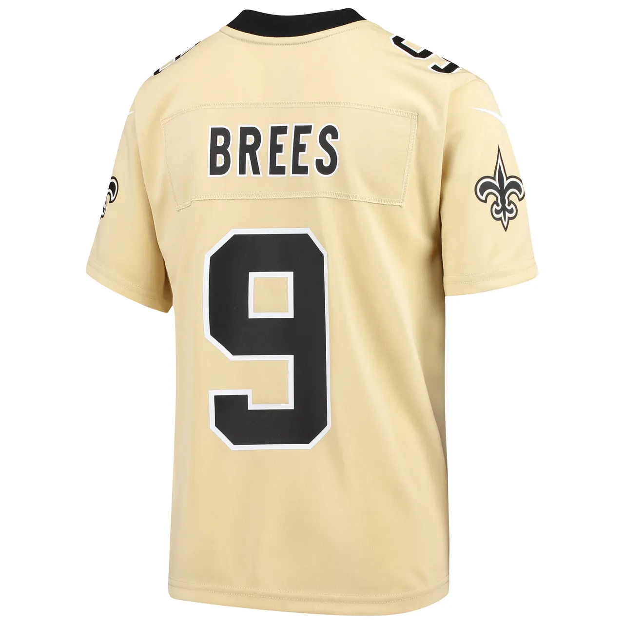Drew Brees New Orleans Saints Nike Youth Inverted Game Jersey - Gold - Image 4