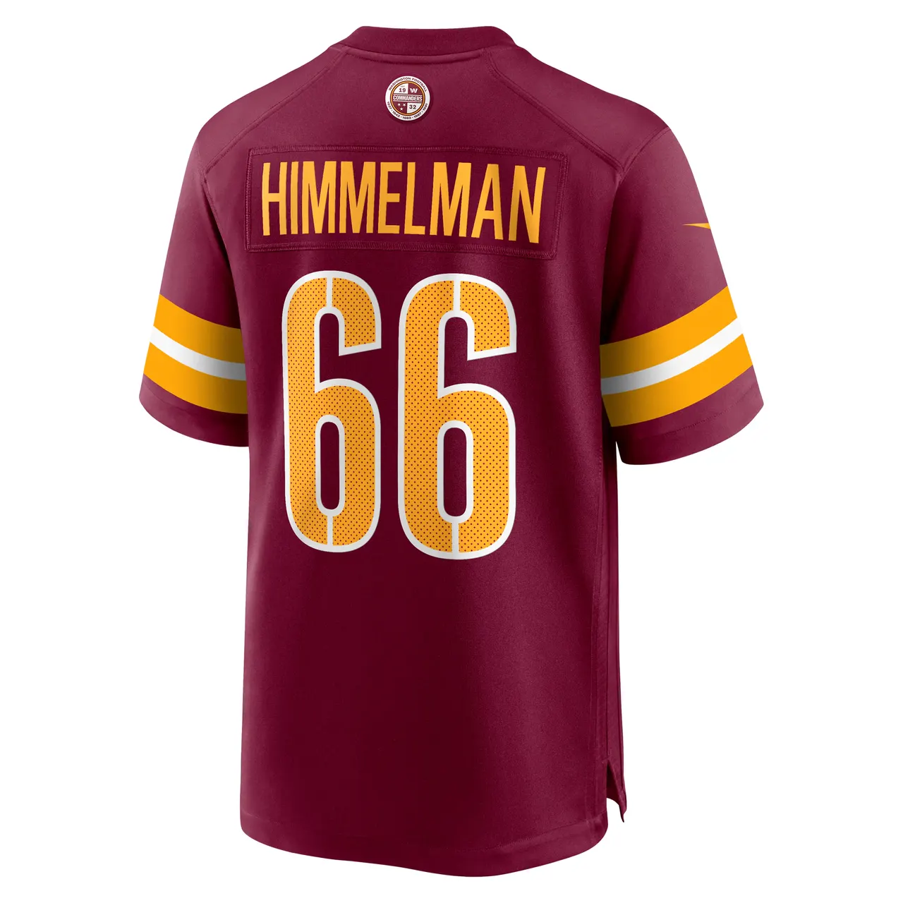 Drew Himmelman Washington Commanders Nike Game Player Jersey - Burgundy - Image 4