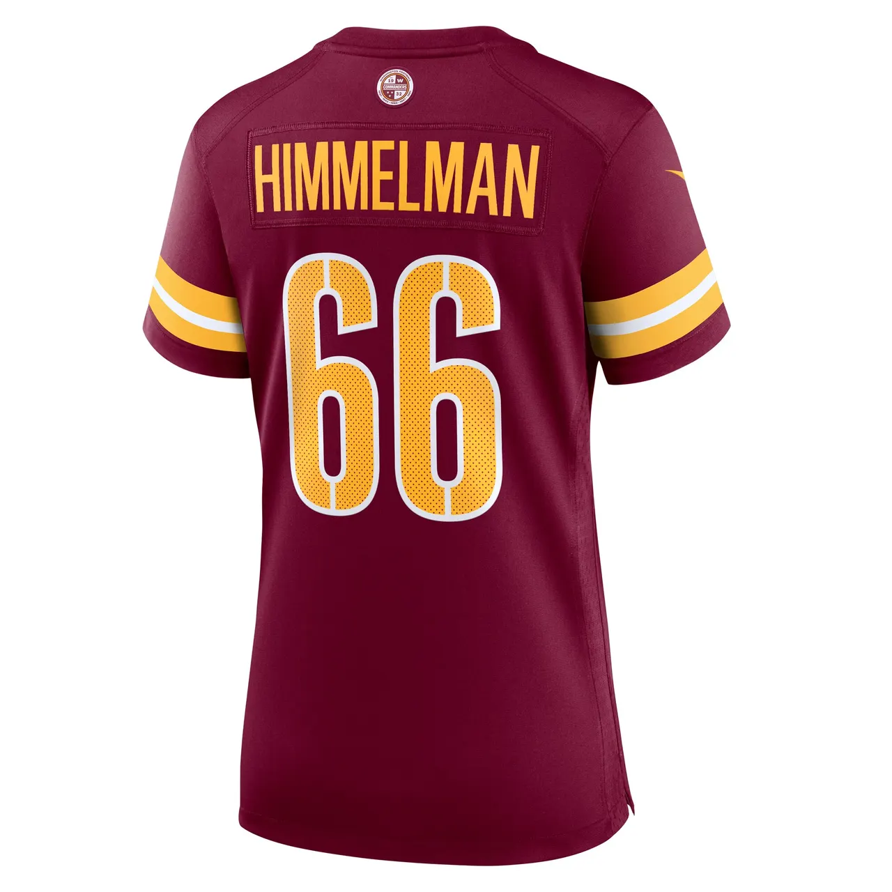 Drew Himmelman Washington Commanders Nike Women's Game Player Jersey - Burgundy - Image 4