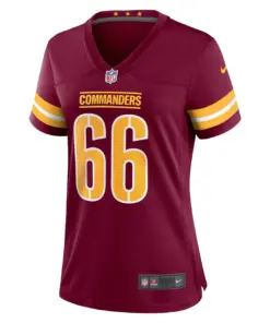 Drew Himmelman Washington Commanders Nike Women's Game Player Jersey - Burgundy - Image 3