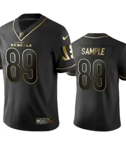 Drew Sample Cincinnati Bengals Nike Golden Edition Vapor Limited Jersey - Black