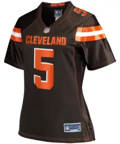 Alternative view of Drew Stanton Cleveland Browns NFL Pro Line Women's Primary Player Jersey - Brown