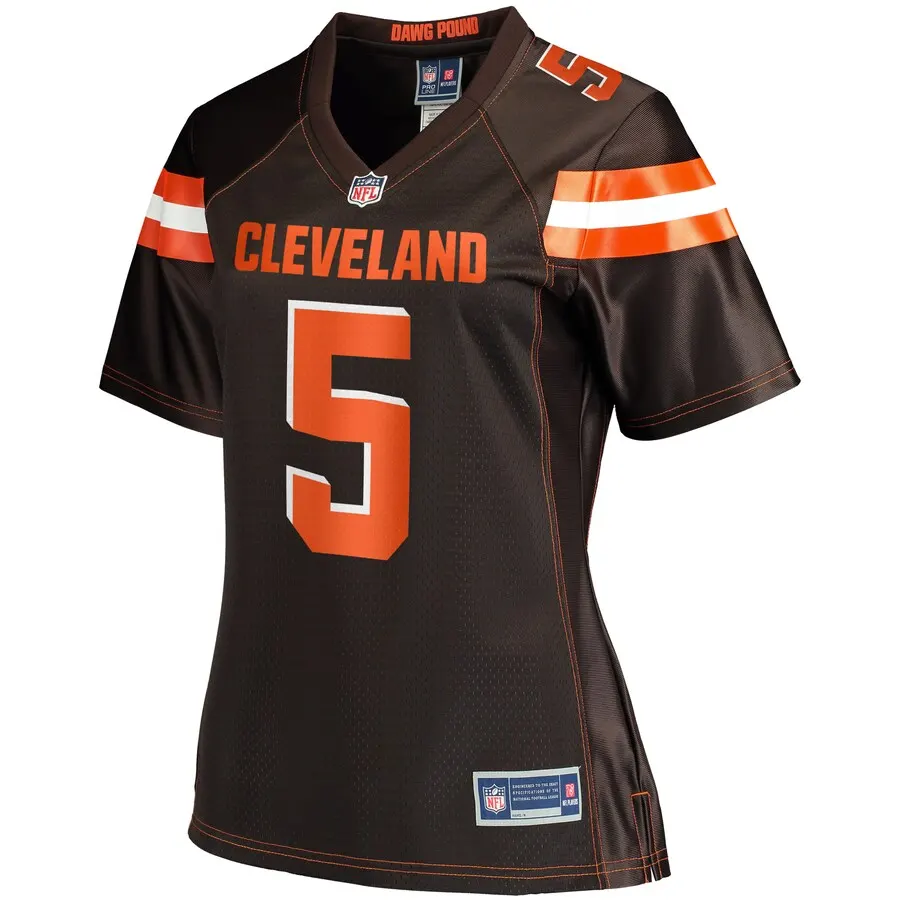 Drew Stanton Cleveland Browns NFL Pro Line Women's Primary Player Jersey - Brown - Image 2
