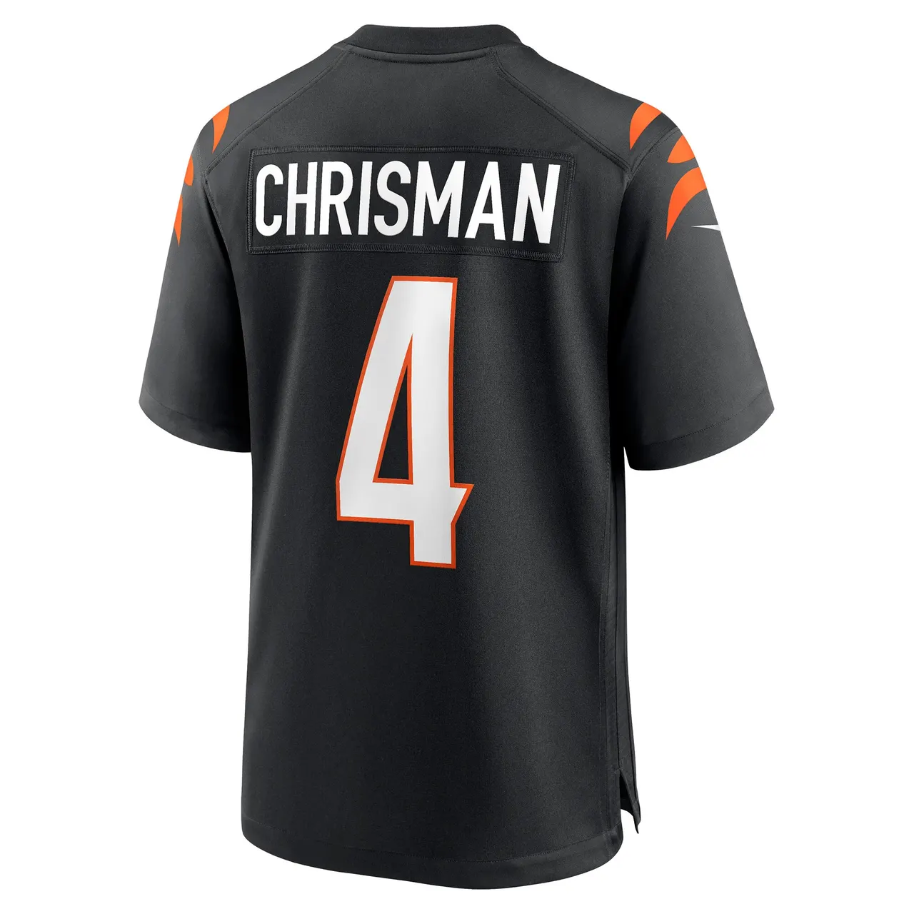Drue Chrisman Cincinnati Bengals Nike Game Jersey - Black - Image 4