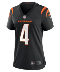 Drue Chrisman Cincinnati Bengals Nike Women's Game Jersey - Black - Image 3