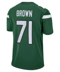 Duane Brown New York Jets Nike Game Player Jersey - Gotham Green - Image 4