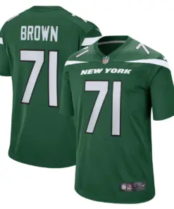 Duane Brown New York Jets Nike Game Player Jersey - Gotham Green