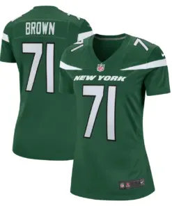 Alternative view of Duane Brown New York Jets Nike Women's Game Player Jersey - Gotham Green