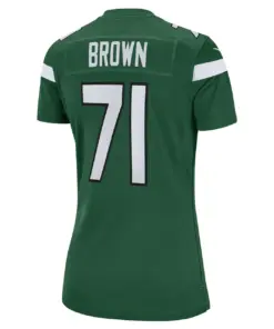Duane Brown New York Jets Nike Women's Game Player Jersey - Gotham Green - Image 4