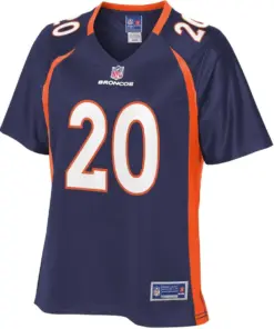 Alternative view of Duke Dawson Denver Broncos NFL Pro Line Women's Alternate Player Jersey - Navy