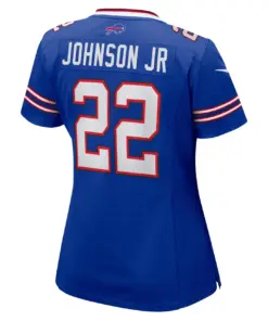 Duke Johnson Buffalo Bills Nike Women's Game Jersey - Royal Blue - Image 4