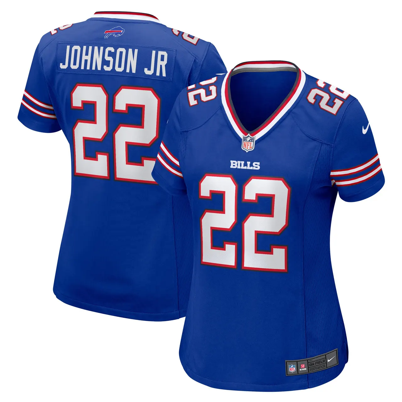 Duke Johnson Buffalo Bills Nike Women's Game Jersey - Royal Blue - Image 2