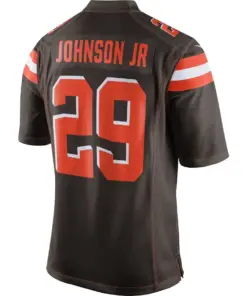 Duke Johnson Jr Cleveland Browns Nike Game Jersey - Brown - Image 3