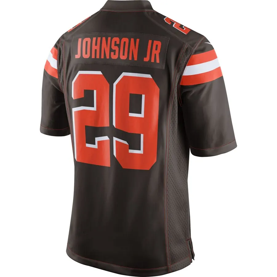 Duke Johnson Jr Cleveland Browns Nike Game Jersey - Brown - Image 3