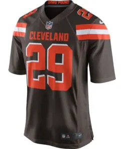 Alternative view of Duke Johnson Jr Cleveland Browns Nike Game Jersey - Brown