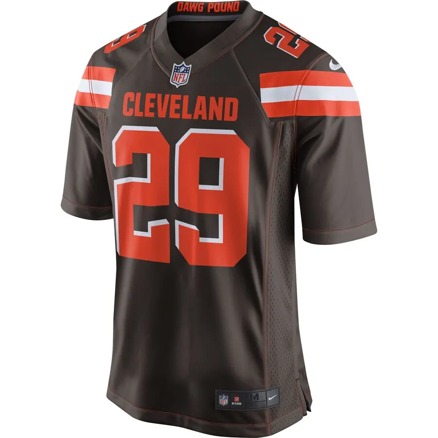 Duke Johnson Jr Cleveland Browns Nike Game Jersey - Brown - Image 2