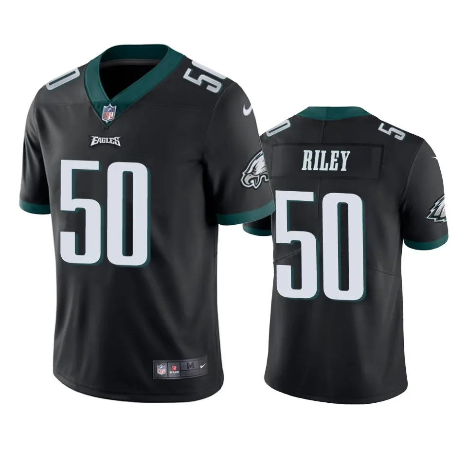 Duke Riley Philadelphia Eagles Nike Vapor Limited Jersey - Anthracite