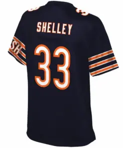 Duke Shelley Chicago Bears NFL Pro Line Women's Team Player Jersey - Navy - Image 3