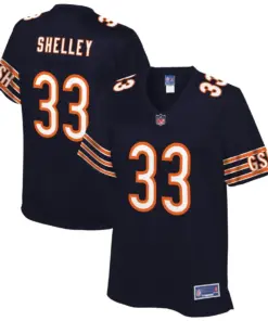 Duke Shelley Chicago Bears NFL Pro Line Women's Team Player Jersey - Navy