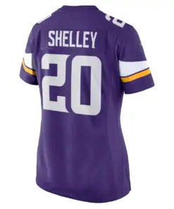 Duke Shelley Minnesota Vikings Nike Women's Home Game Player Jersey - Purple - Image 4