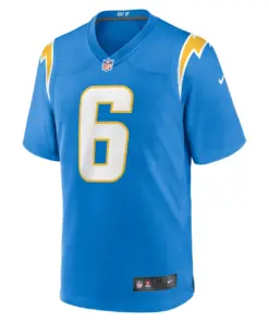 Dustin Hopkins Los Angeles Chargers Nike Game Jersey - Powder Blue - Image 3