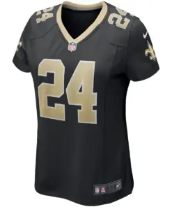 Dwayne Washington New Orleans Saints Nike Women's Player Game Jersey - Black - Image 3