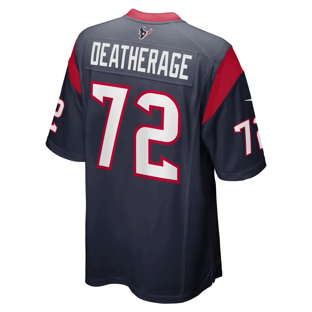 Dylan Deatherage Houston Texans Nike Team Game Jersey - Navy - Image 4