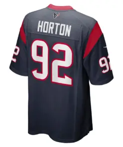 Dylan Horton Houston Texans Nike Team Game Jersey - Navy - Image 4