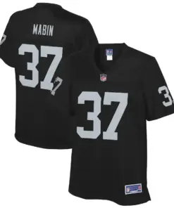 Dylan Mabin Las Vegas Raiders NFL Pro Line Women's Team Player Jersey - Black