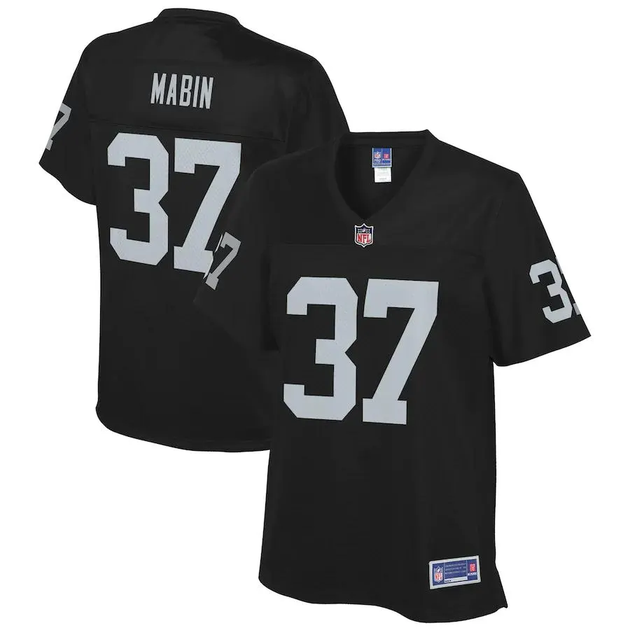 Dylan Mabin Las Vegas Raiders NFL Pro Line Women's Team Player Jersey - Black
