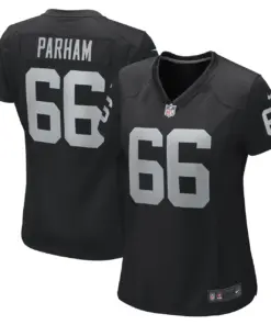 Dylan Parham Las Vegas Raiders Nike Women's Game Player Jersey - Black