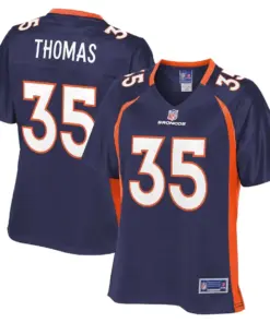 Dymonte Thomas Denver Broncos NFL Pro Line Women's Alternate Player Jersey - Navy