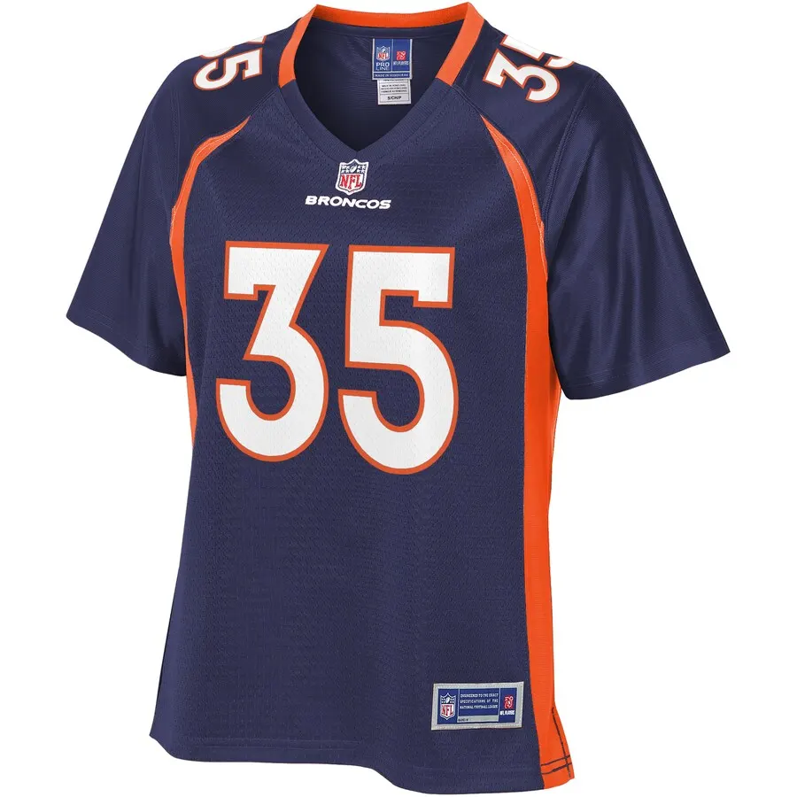 Dymonte Thomas Denver Broncos NFL Pro Line Women's Alternate Player Jersey - Navy - Image 2